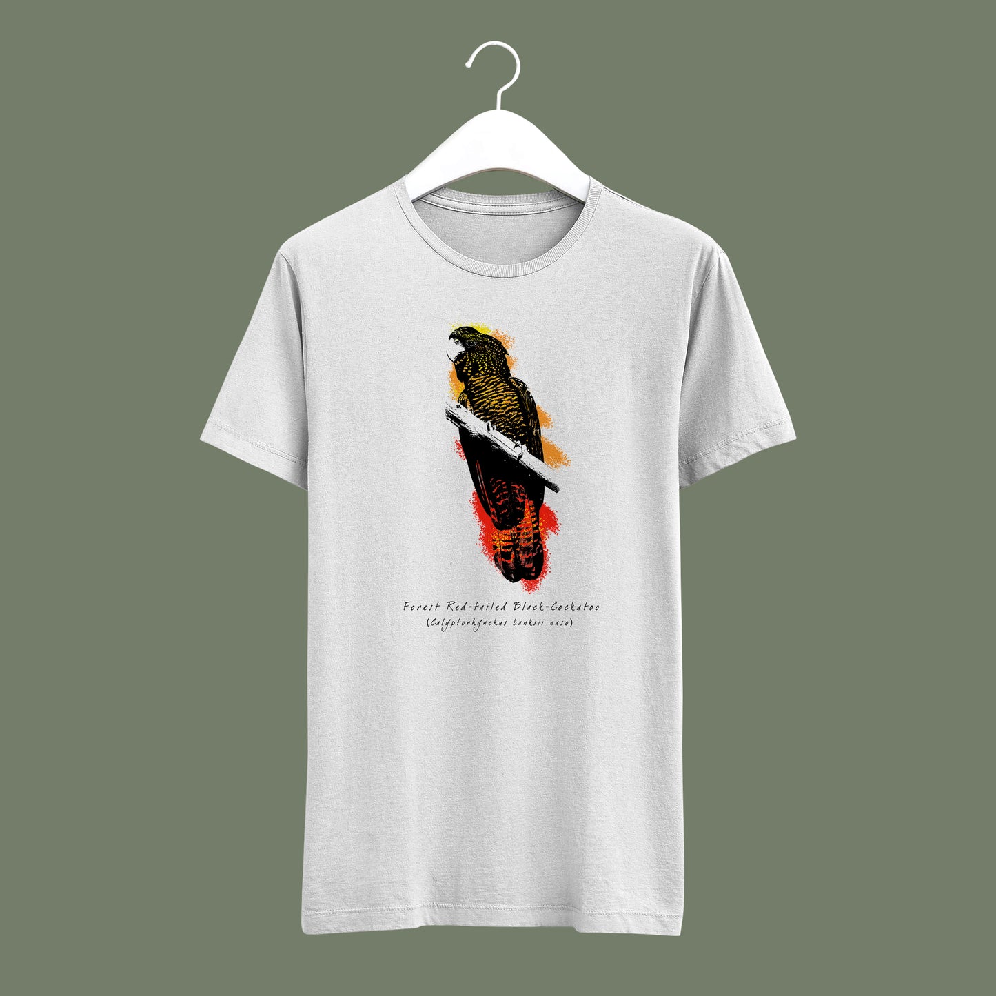 Keepers of the Canopy - Red Sentinel (White Tee)